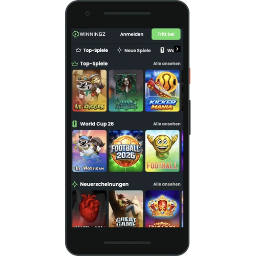 Winningz app